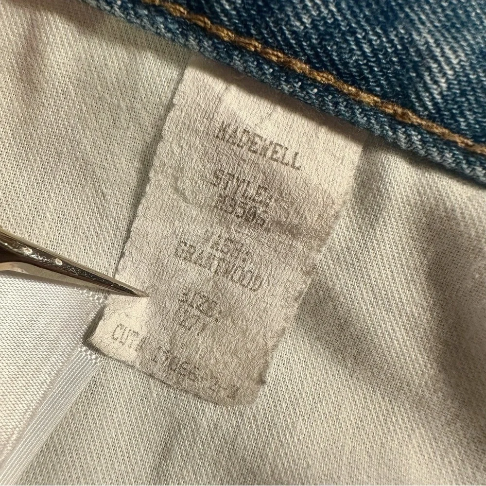 Madewell Rivet & Thread ‘Low-Rise Vintage Straight Jeans: Selvedge Edition’ 27